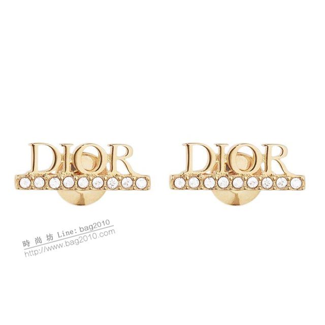 Dior飾品 迪奧2020秋冬新款耳環 小可愛dior字母耳釘  zgd1077